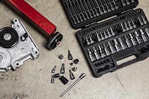 84 Pc. GEARWRENCH Master SAE/Metric Hex And Torx Bit Socket Set - 80742