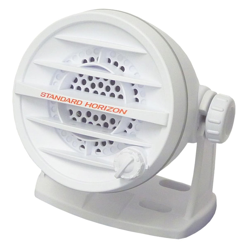 Amplified Standard Horizon 10W External Speaker - White