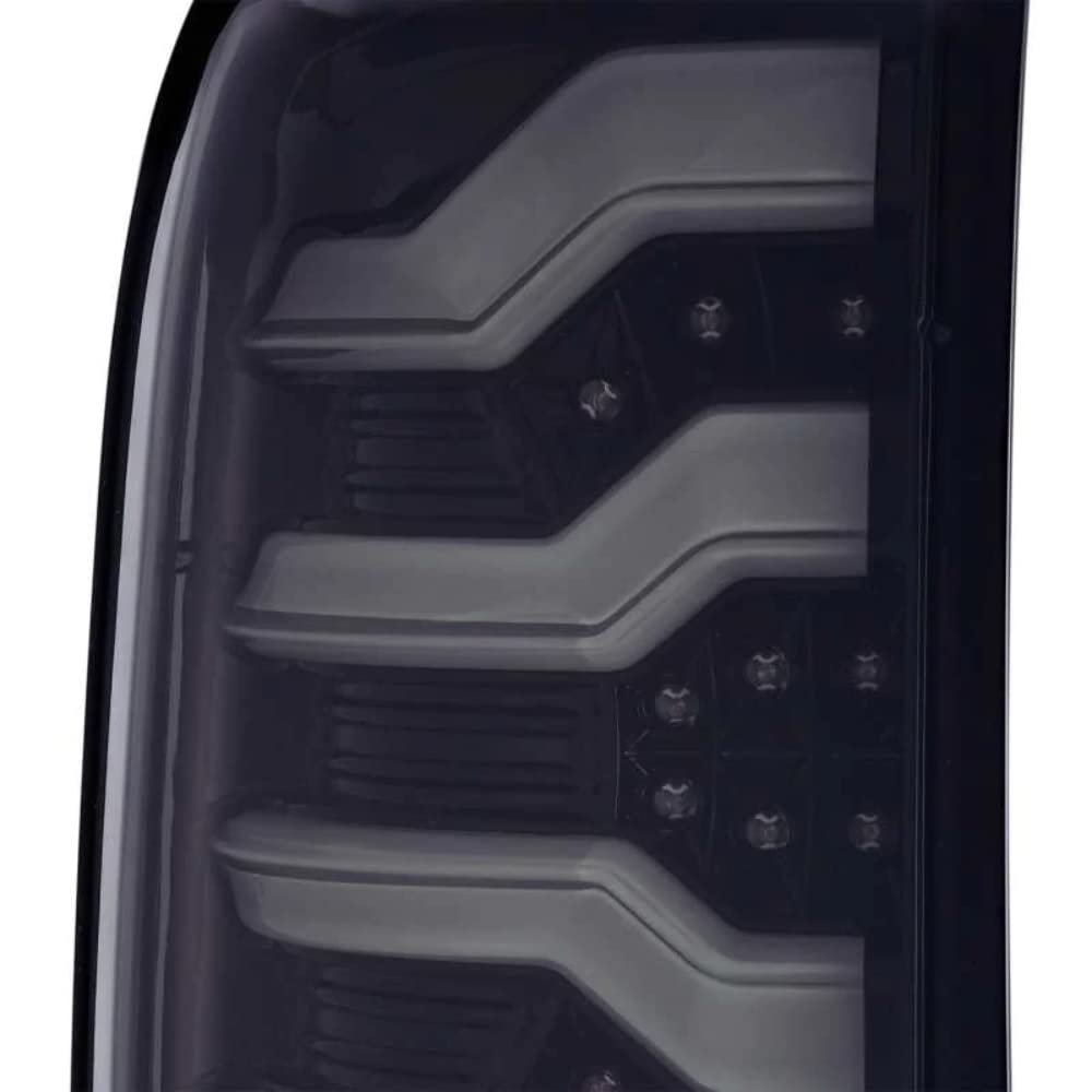 14-18 Chevrolet Silverado 1500 AlphaRex (620010) PRO-Series LED Tail Lights Jet Black