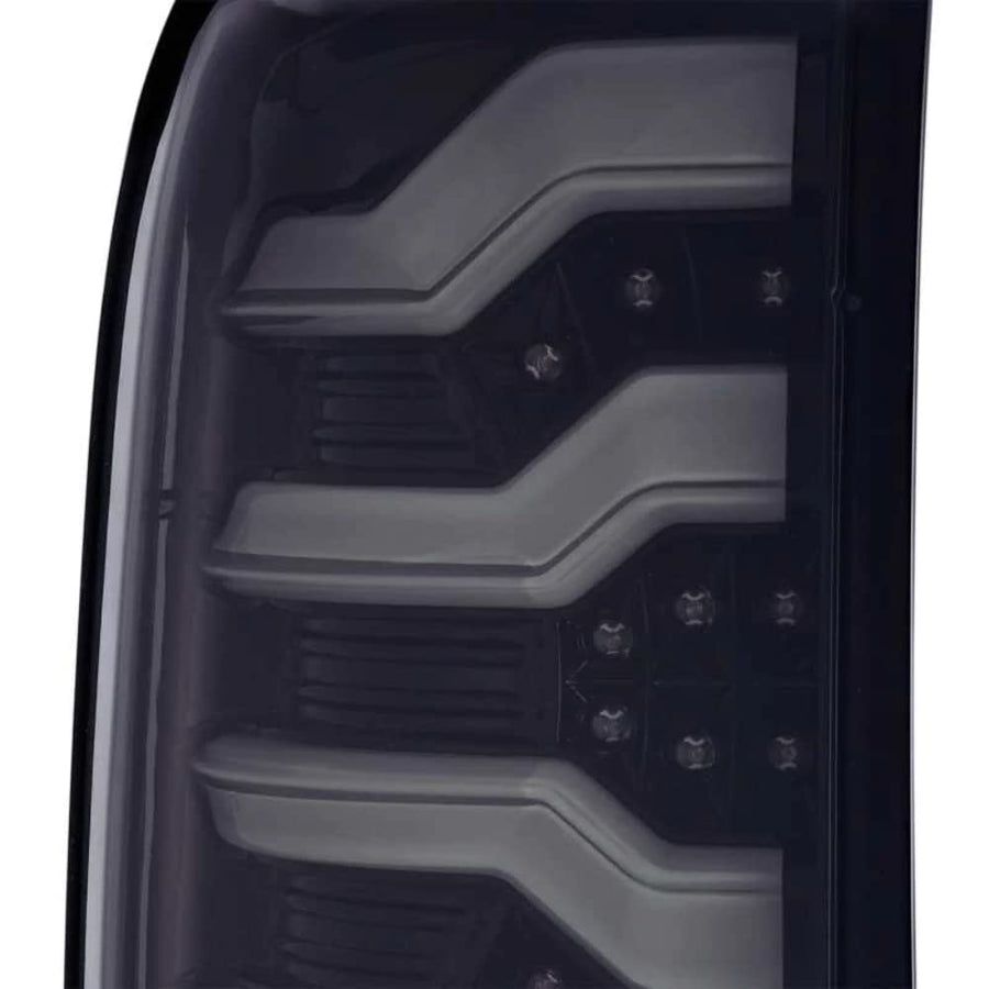 14-18 Chevrolet Silverado 1500 AlphaRex (620010) PRO-Series LED Tail Lights Jet Black