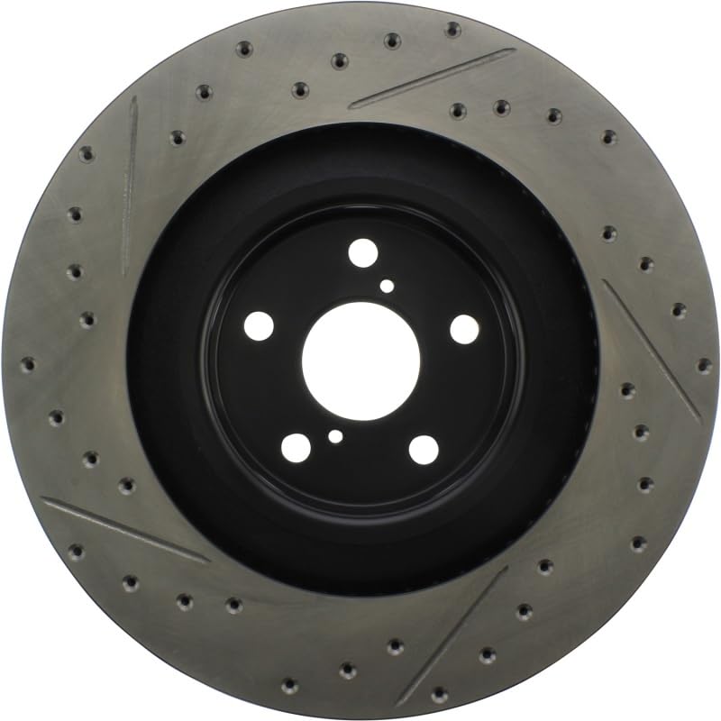 Sport Drilled & Slotted Rotor, Left Stoptech 127.44204L
