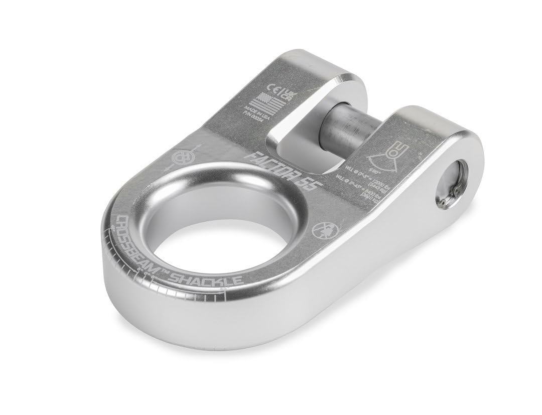 00054-05 - Factor 55 Crossbeam Shackle Silver