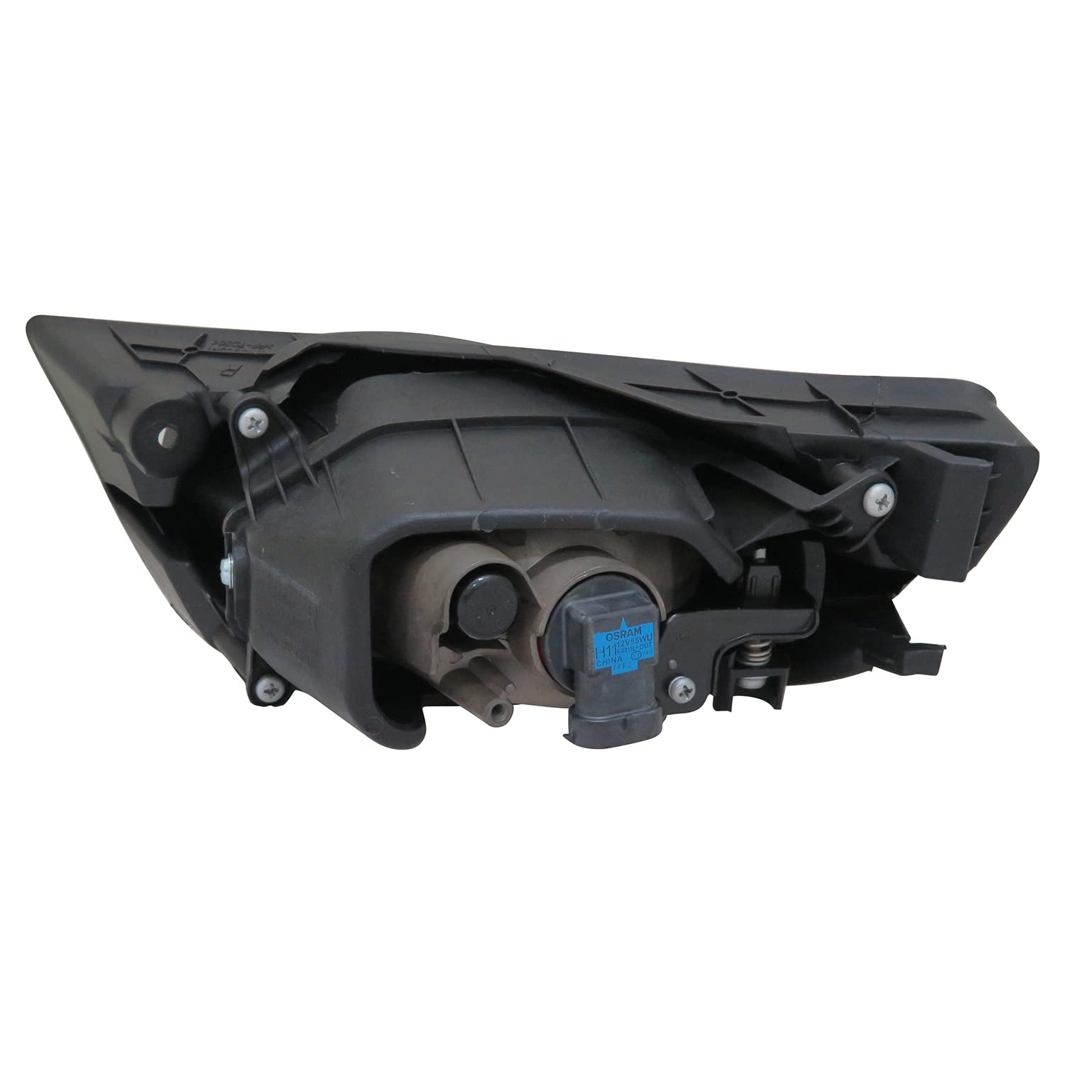 Right TYC Fog Light Assembly Compatible with 2009-2011 Honda FIT