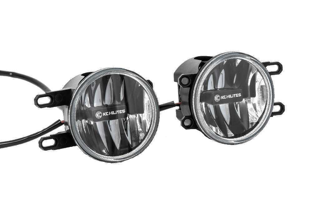 500 KC HiLiTES G4 Clear LED Fog Light - Pair Pack System