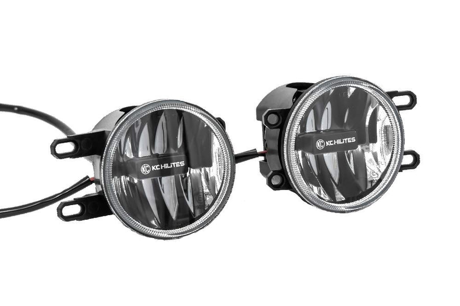 500 KC HiLiTES G4 Clear LED Fog Light - Pair Pack System