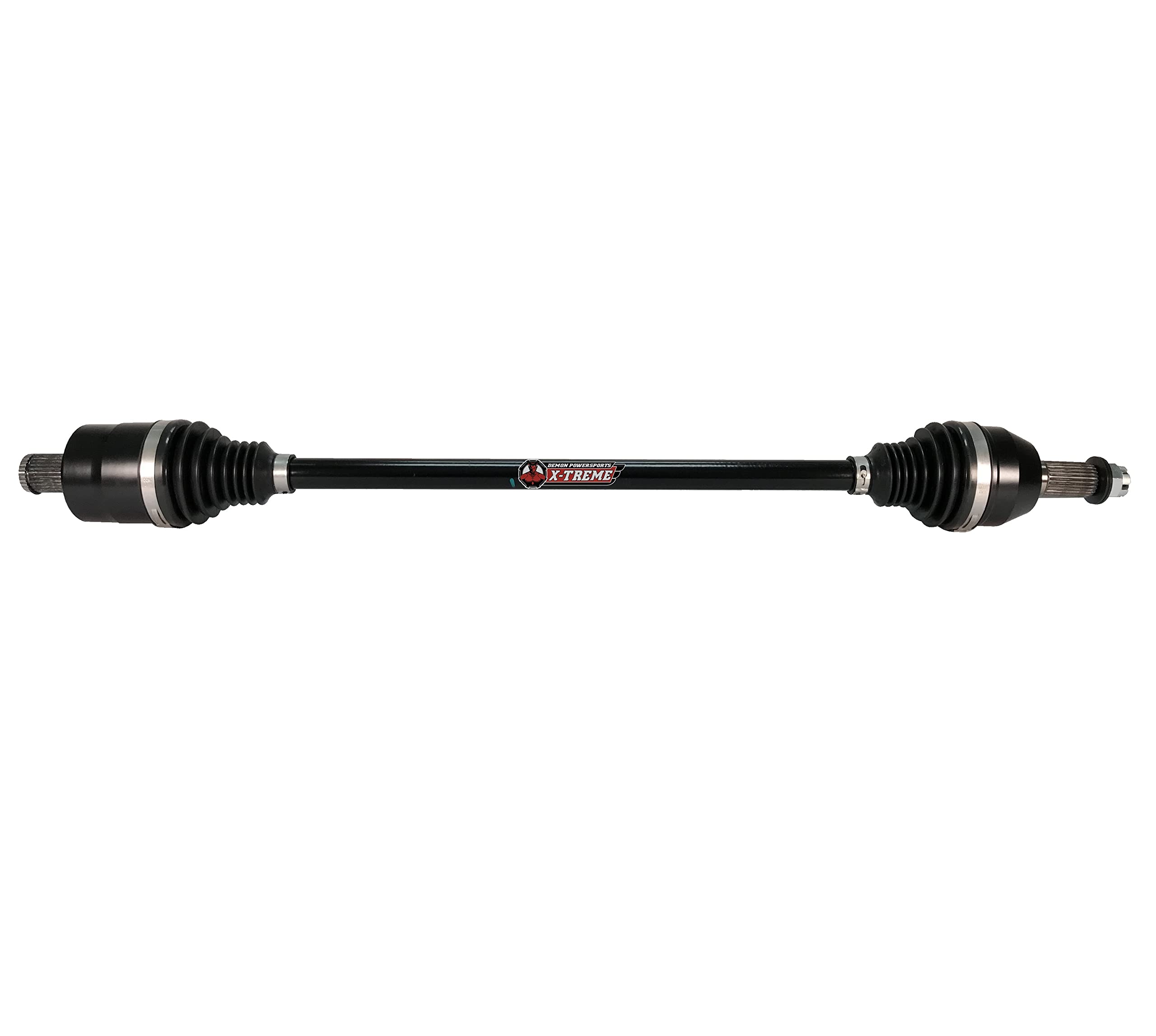 Demon Powersports Xtreme Front Left/Right Heavy Duty Long Travel Axle Polaris RZR Turbo/RS1, 4340 Chromoly Steel, for 3.5-inch FIREBALL RACING/LONE STAR RACING/NXS DESIGN (See Fitments in Description)