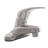 Dura Faucet RV DF-PL100-SN Single Lever Bathroom Faucet (Brushed Satin Nickel Plating Over ABS Plastic)