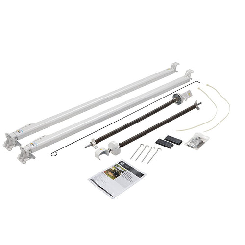 Classic Solera Universal RV Awning Arms & Hardware Kit - 63"-68" Short, White