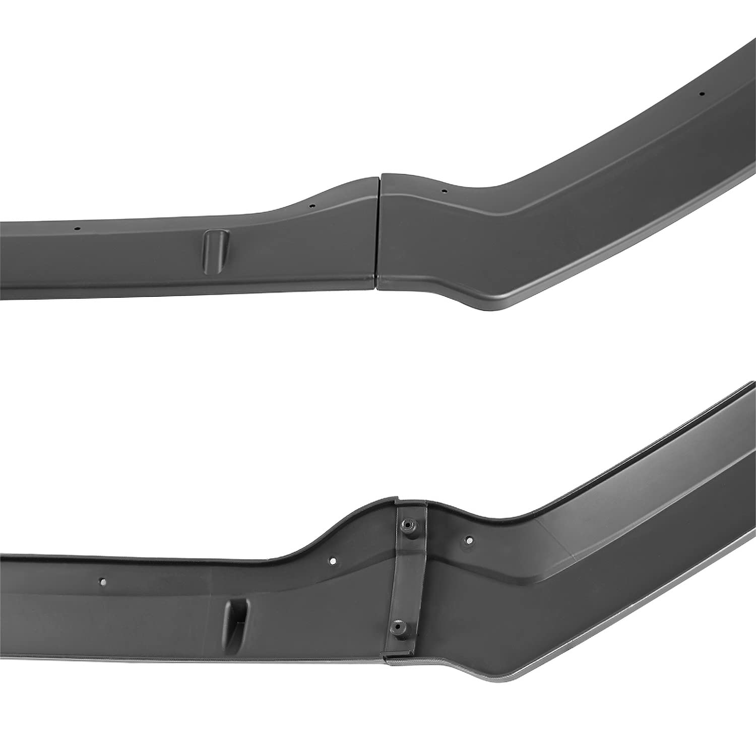 Matte Black Spec-D Tuning Front Bumper Lip Spoiler 3PC Compatible with 2019-2020 Nissan Altima 4-Door