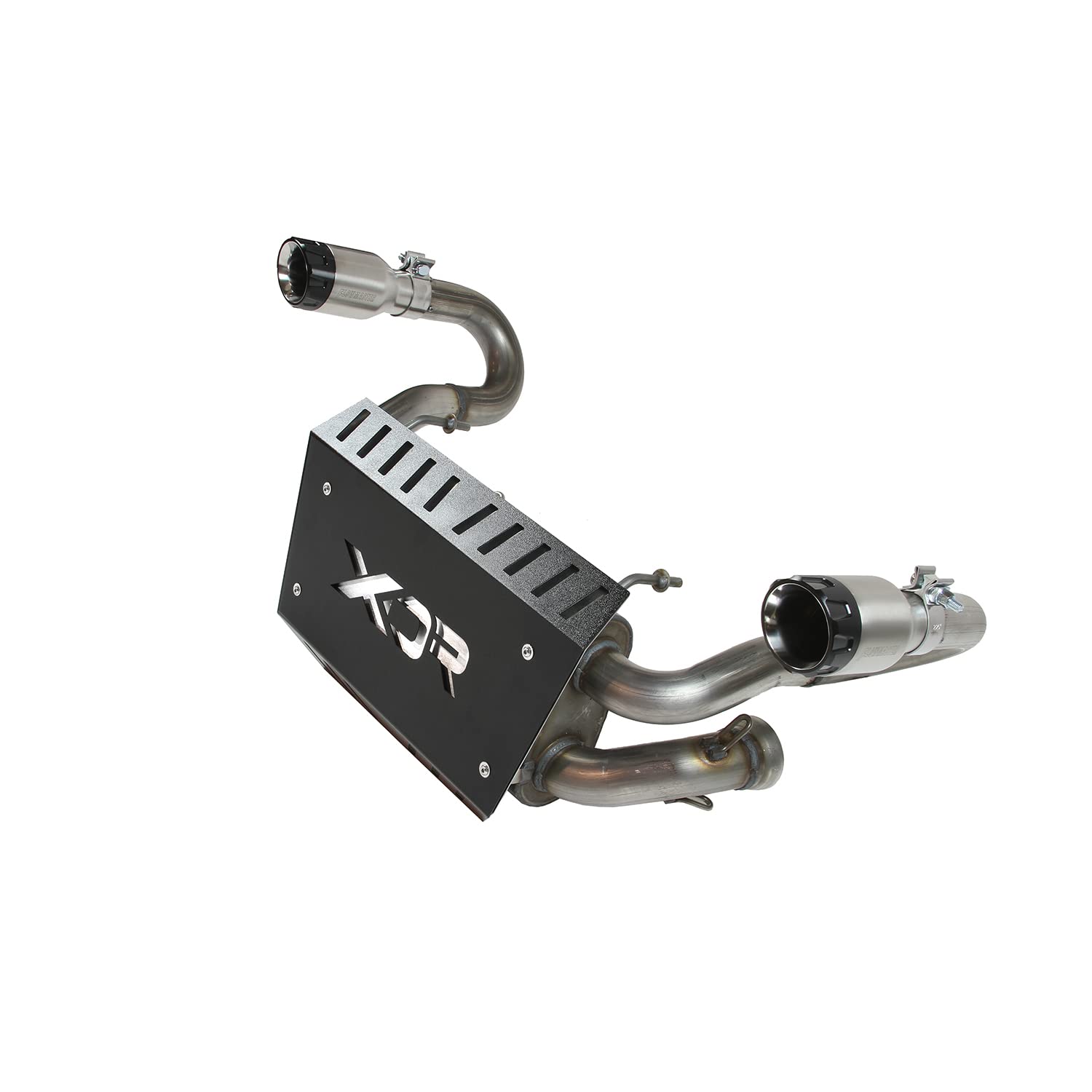UTV Slip-On Muffler System XDR 7512 409 Stainless Steel Compatible with 2014 Polaris RZR XP 1000