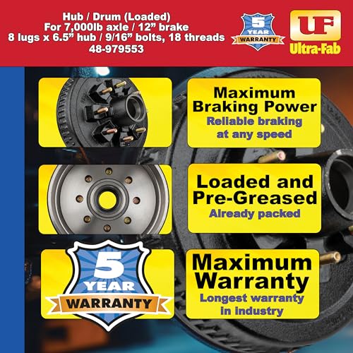 Hub/Drum Assembly Ultra-Fab - Loaded