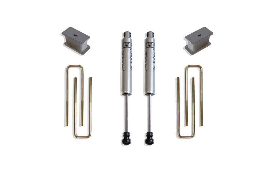 U-BOLTS 3" LIFT BLOCKS R FOX SHOCKS
