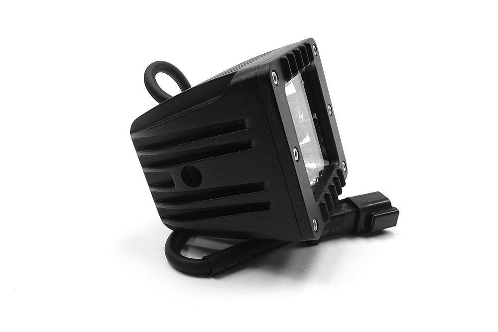3" x 3" Southern Truck 79911 16W Square LED Light (Spot Beam DT Harness 79900/1,440 Lumens)
