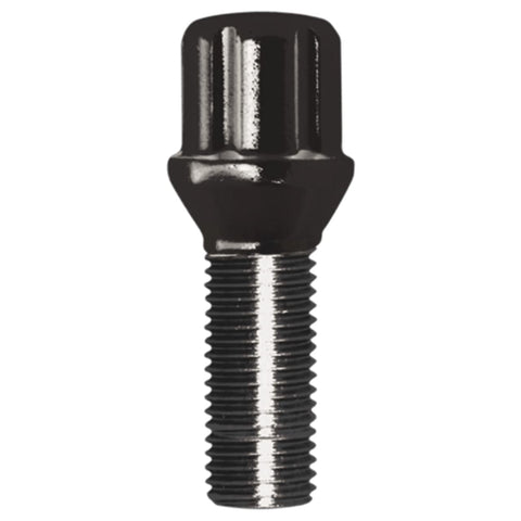 Small Diameter Gorilla Automotive Lug Bolts Black Chrome 14mm x 1.50 Thread Length: 1.25"/32mm Alternator Harness 17020SDBC