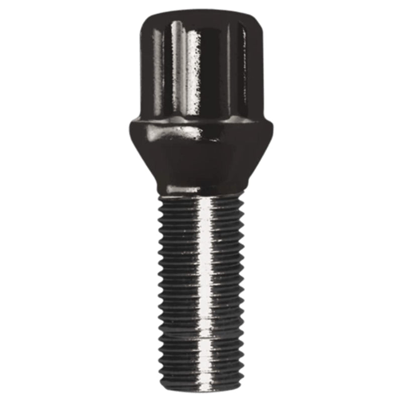 Small Diameter Gorilla Automotive Lug Bolts Black Chrome 14mm x 1.50 Thread Length: 1.25"/32mm Alternator Harness 17020SDBC
