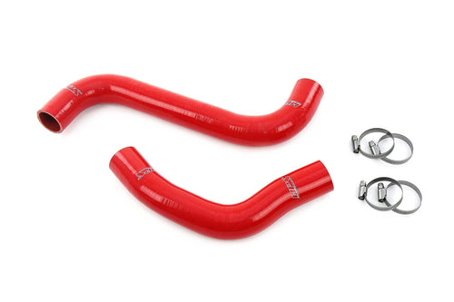High Temp HPS Reinforced Silicone Red Radiator Coolant Hose Kit, 57-2107-RED