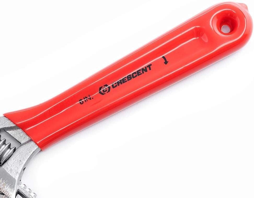 6" Crescent Adjustable Cushion Grip Wrench - Carded - AC26CVS