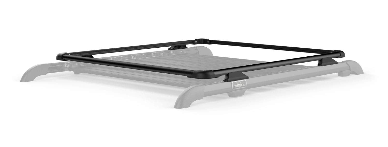 Black TeraFlex JK Nebo Raised Rail Roof Rack, 1 Pack
