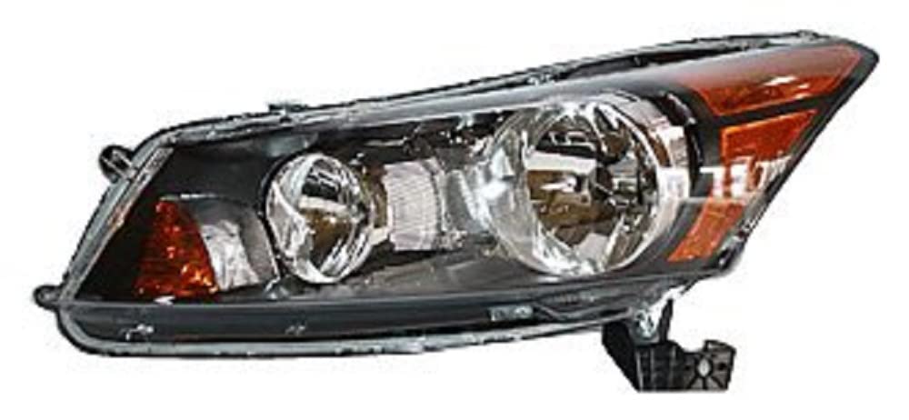 Left Headlight Assembly TYC Compatible with 2008-2012 Honda Accord