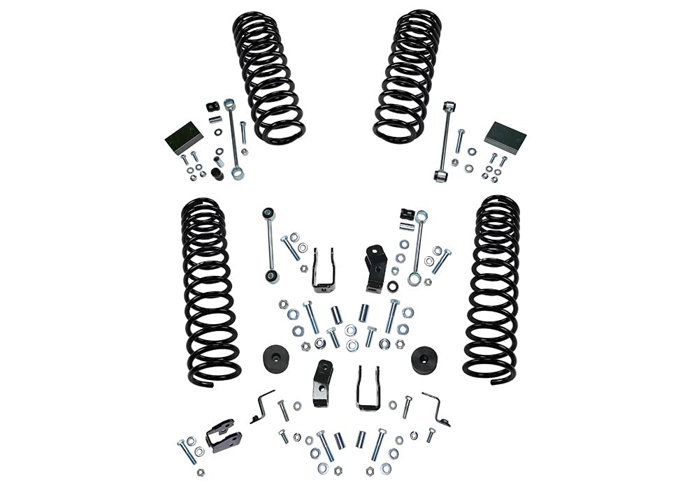 SUPERLIFT SUSPENSION RealTruck 2.5" Lift Kit for Jeep Wrangler JL | Complete Lift Kit with Shock Extension Brackets | K185 | Fits 2018-2023 Jeep Wrangler JL 2 Door