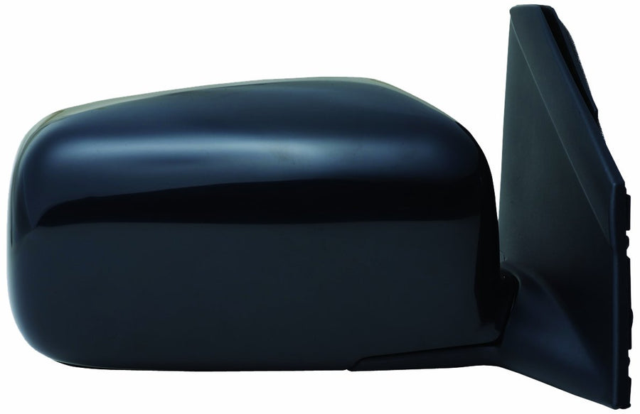 Mirror Passenger Side for Nissan Rogue, Rogue Select S, Black, PTM, Foldaway, w/Out Blind spot dection, Heated Power