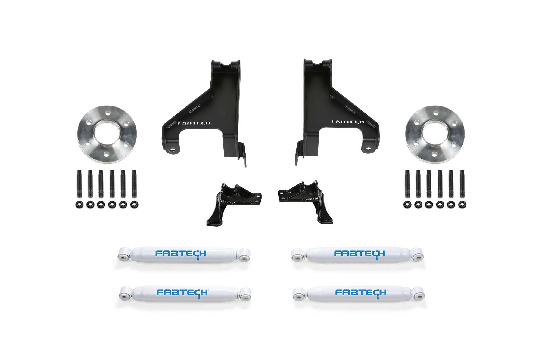 Fabtech Shock AUX Kit with PERF SHKS 2015-21 SPRINTER 2500 4WD K9005