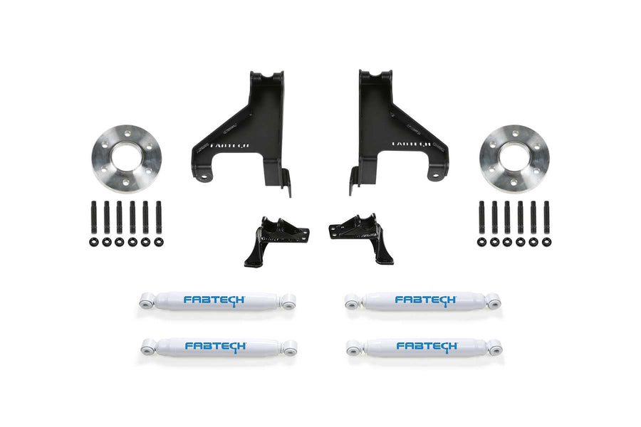 Fabtech Shock AUX Kit with PERF SHKS 2015-21 SPRINTER 2500 4WD K9005