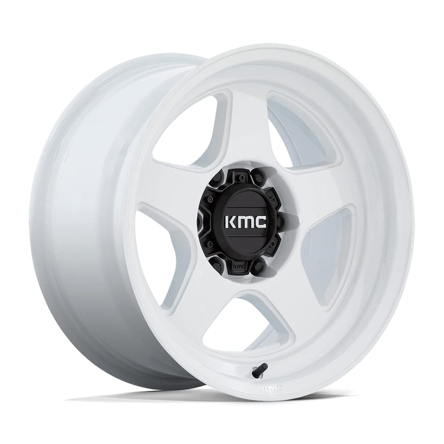 KMC Wheels 17X8.5 KM728 G-WHT 6X120 -10MM - KM728WX17857710N