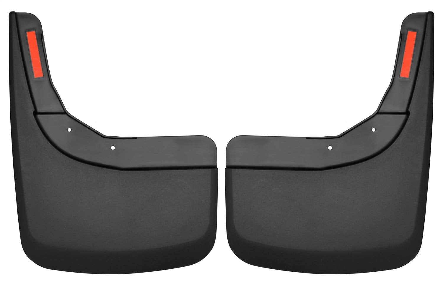 Husky Liners Mud Guards Custom | Fits 2019-2026 Chevrolet Silverado 1500 (Excludes ZR2, LT Trail Boss, Custom Trail Boss) | Rear Set, 2-pc Black - 59261
