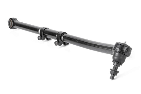 Forged Rough Country Front Adjustable Track Bar for 2017-2022 Super Duty - 51002,Black