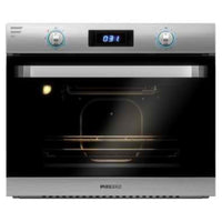 Built-in Oven Lippert Components 694312 with LED Knobs - Stainless Steel