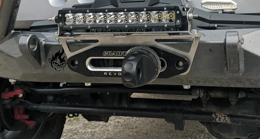 Black CrawlTek Revolution Aluminum Hawse Fairlead
