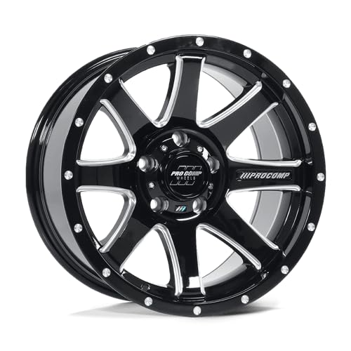 Pro Comp PXA76 Alloys 17X9 5X5.0 G-BLK MILL -6MM - PXA8176-7973