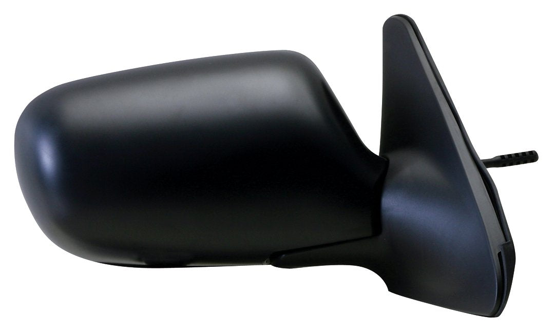 Fit System Passenger Side 66555M Replacement Manual Remote Folding Mirror, Black