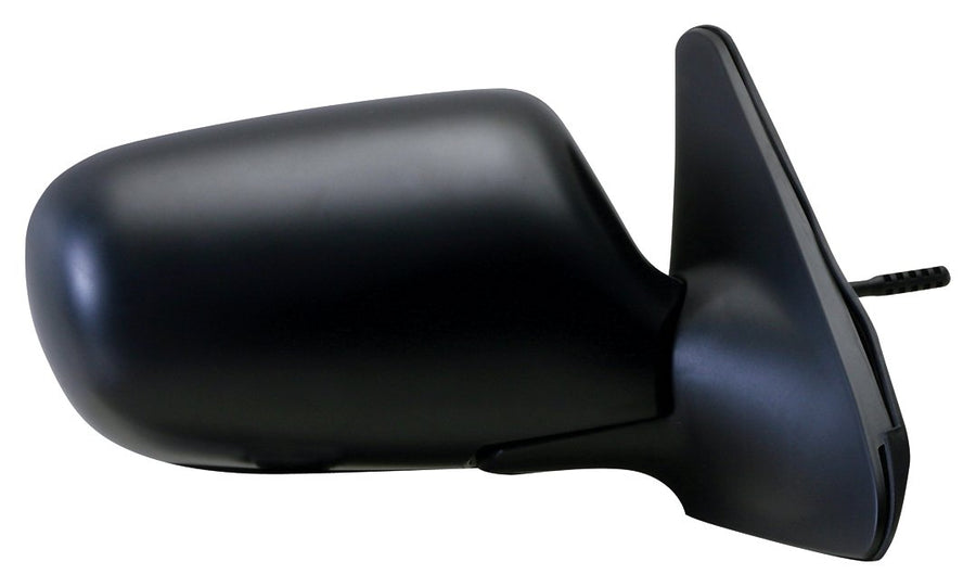 Fit System Passenger Side 66555M Replacement Manual Remote Folding Mirror, Black