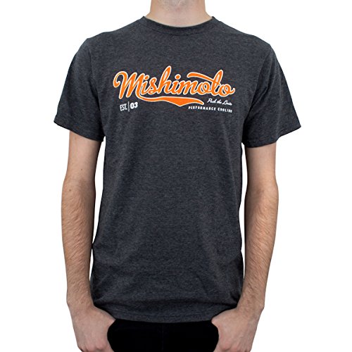 Men's Mishimoto Athletic Script T-Shirt (Gray, Small)