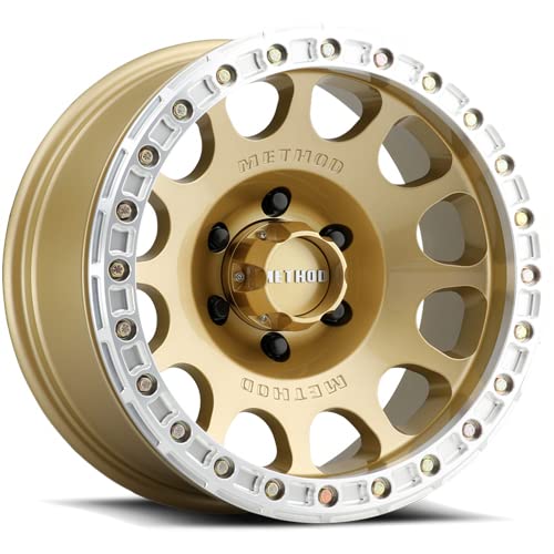105 Method Race Wheels V3 Gold Wheel (17 x 9. inches /6 x 5 mm, -38 mm Offset)