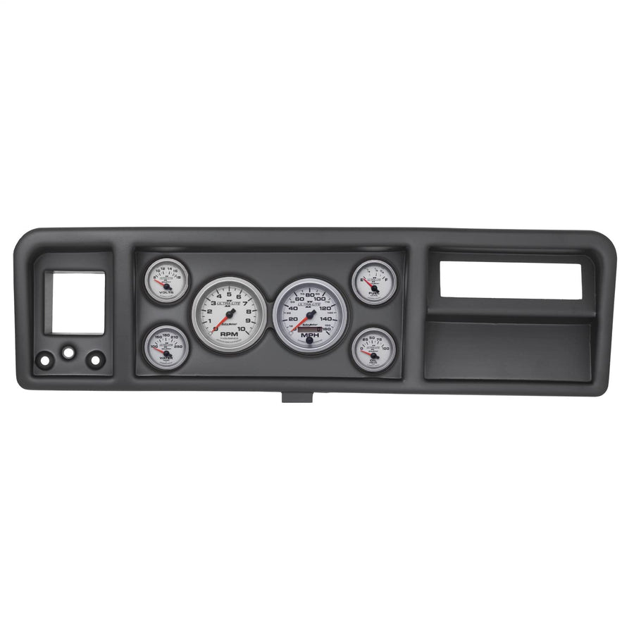 AUTO METER Direct Fit Dash Kit 2146-14, Ford Truck 73-79, Tach/Mph/Fuel/Oilp/Wtmp/Volt, Ultra-Lite Ii