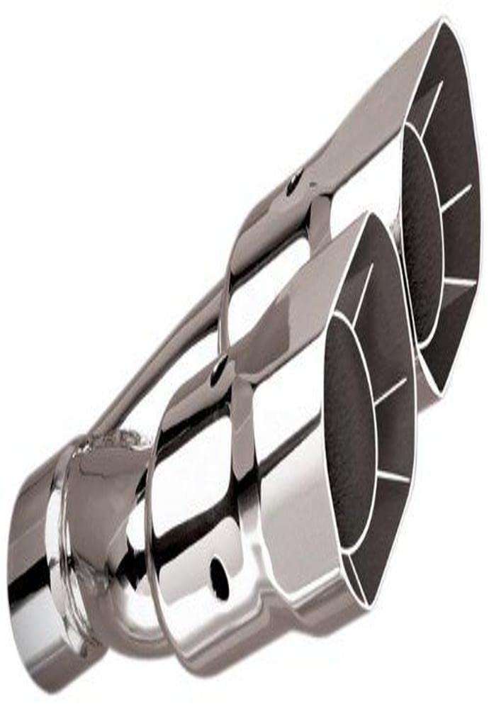 Dual Square Angle-Cut Borla Intercooled Tip 20233