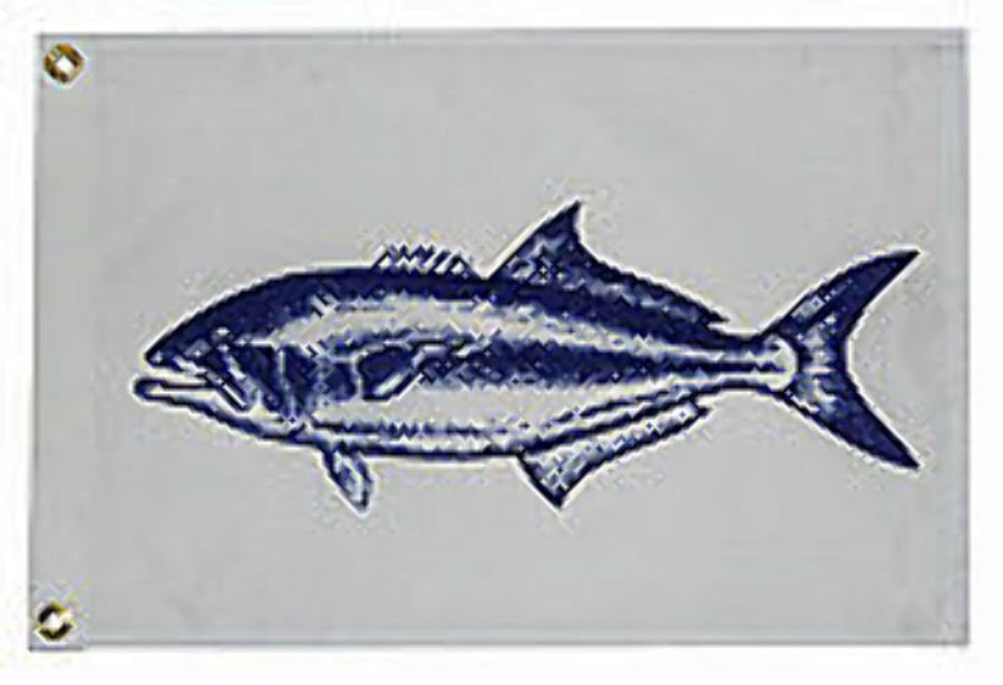 Fish Flag, Taylor Made Products 2518, Nylon, 12 inch x 18 inch, Bluefish