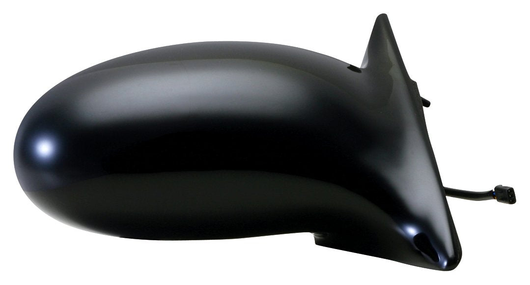 Passenger Side Fit Mirror for Pontiac Grand Am, GT, SE, Black, Non-Foldaway, Power
