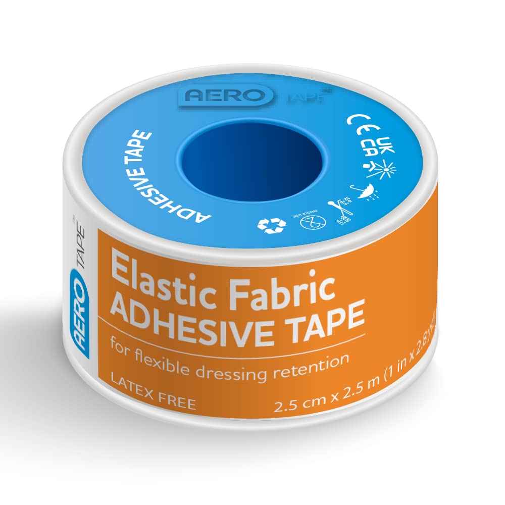 Elastic Fabric AeroTape Tape 2.5cm x 2.5M