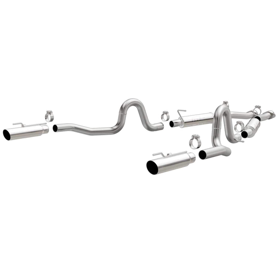 Performance MagnaFlow Exhaust System 15673: Cat-Back, Competition Series, Compatible with 1999-2004 Ford Mustang