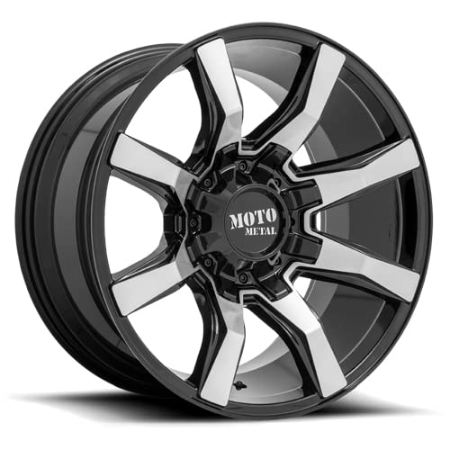 Moto Metal 20X10 MO804 G-BLK MACH -18MM - 8X180 - MO80421088518N