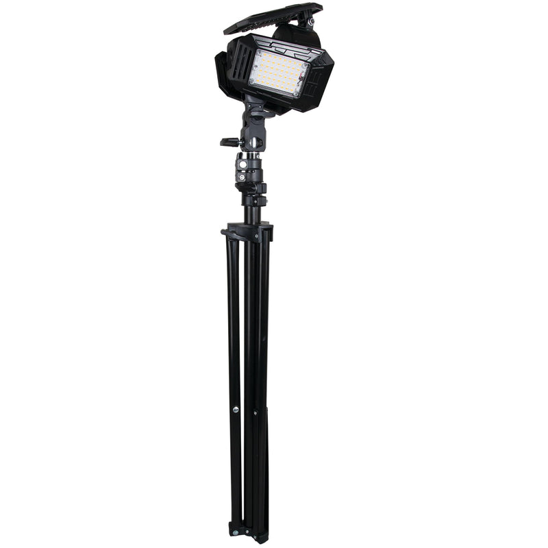 Complete Performance Tool W2286 Work Light System with Telescoping Tripod - Produces 6500+ Lumens, Energy Efficient, Adjustable Height, and Dimmable