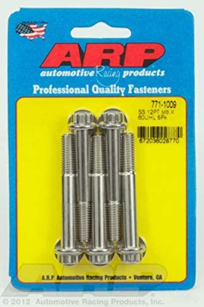 ARP Bolt, 771-1009 M8 x 1.25", Pack of 5