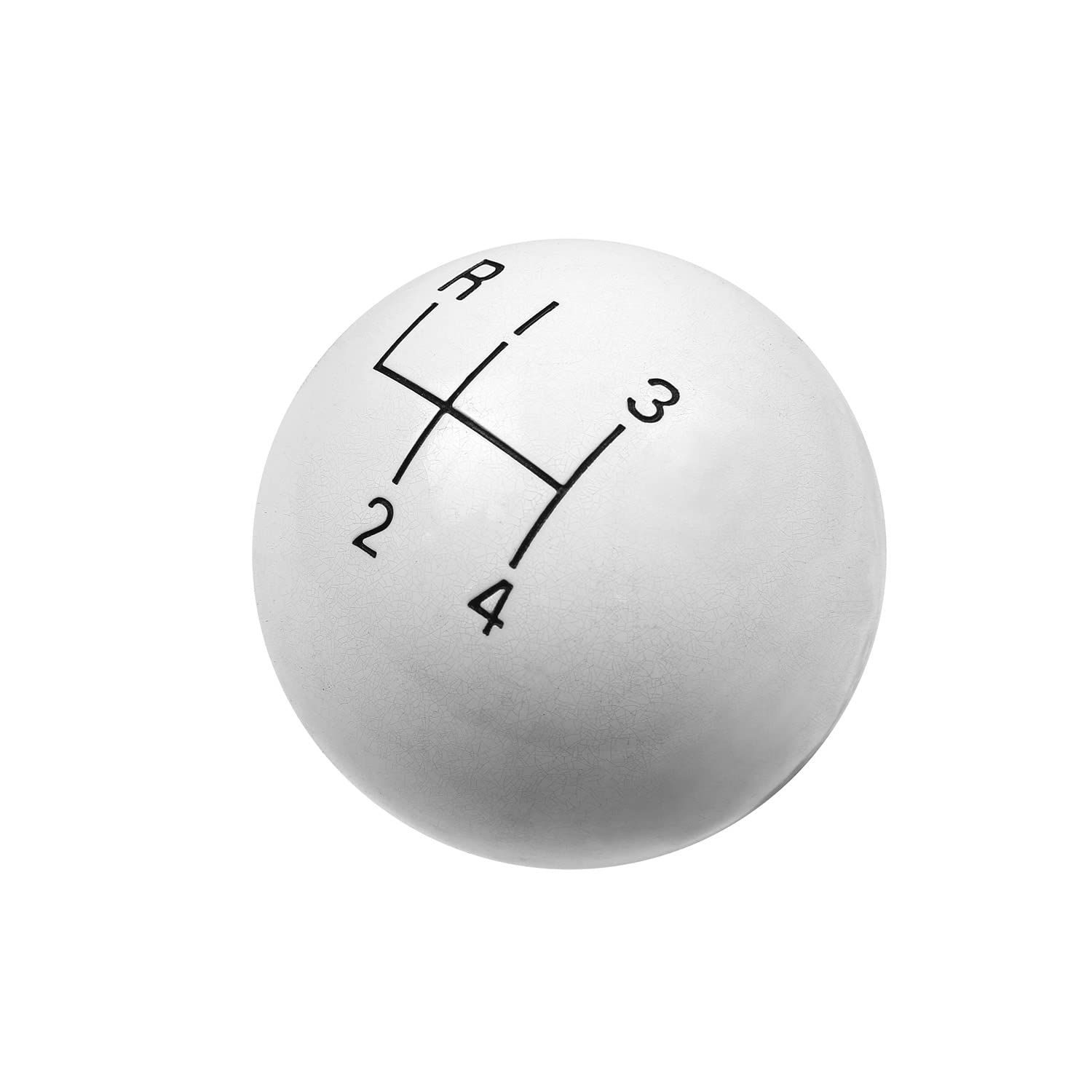4-Speed Hurst Classic Shifter Knob White 1630003