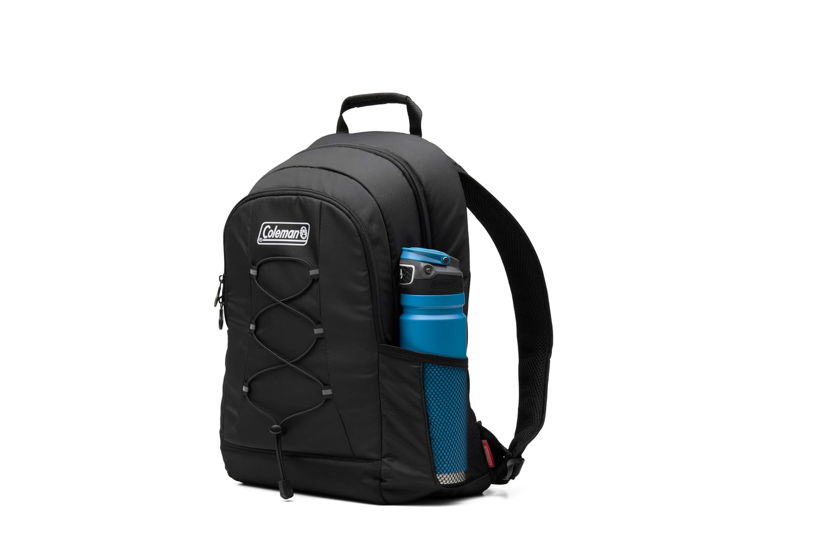 Coleman Insulated Chiller Backpack Cooler, Leakproof 28-Can Cooler with 12+ Hour Ice Retention, Made with Recycled Materials, Great for Beach, Camping, Hiking, Tailgates, Groceries, & More