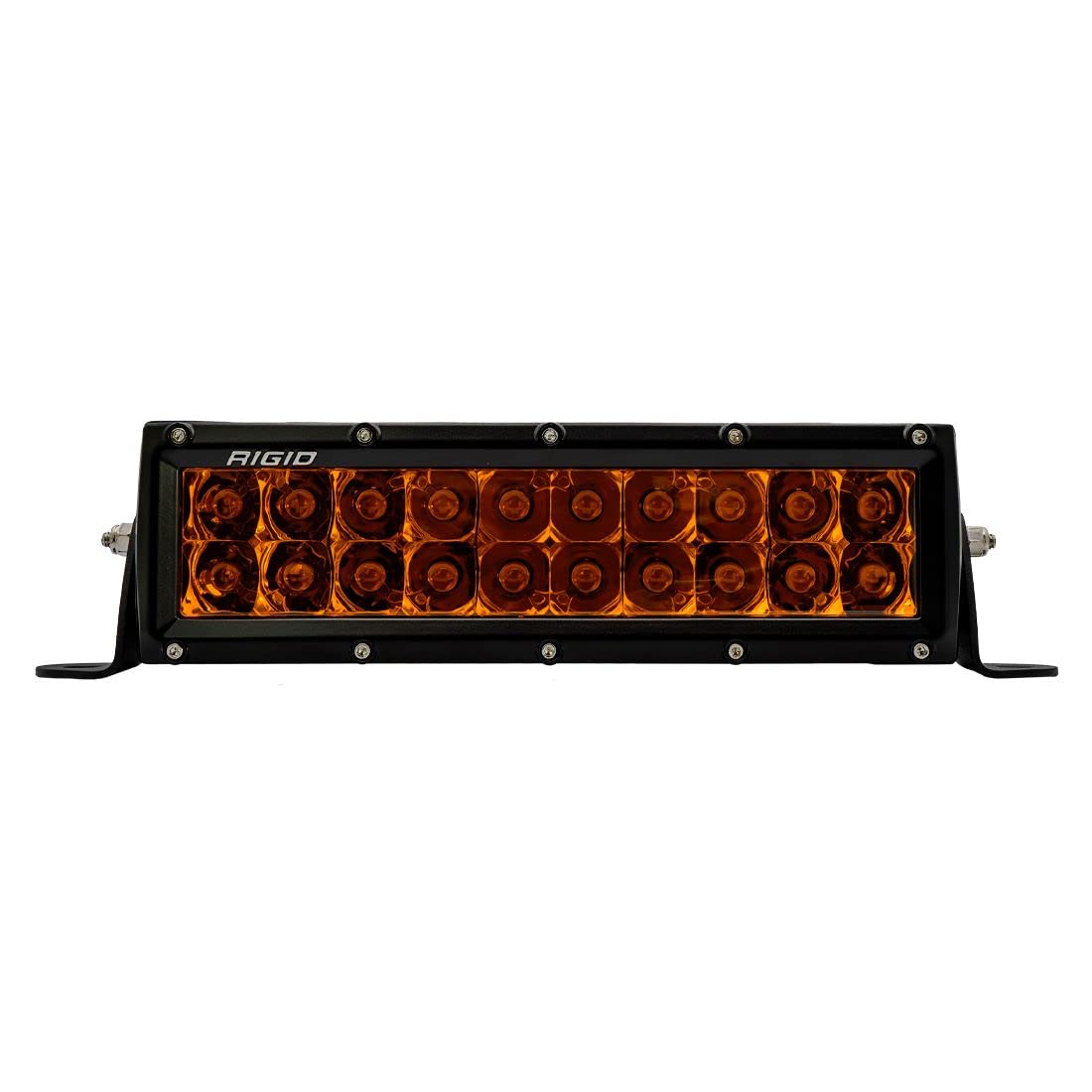 10 inch RIGID INDUSTRIES E-Series Spot Beam with Amber PRO Lens