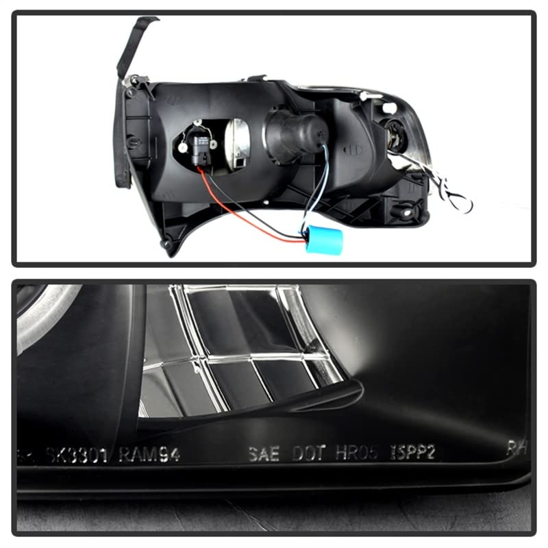 Auto Spyder 5078414 LED Halo Projector Headlights Black/Smoked